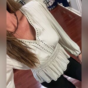 Current air blouse Sz medium new with tags